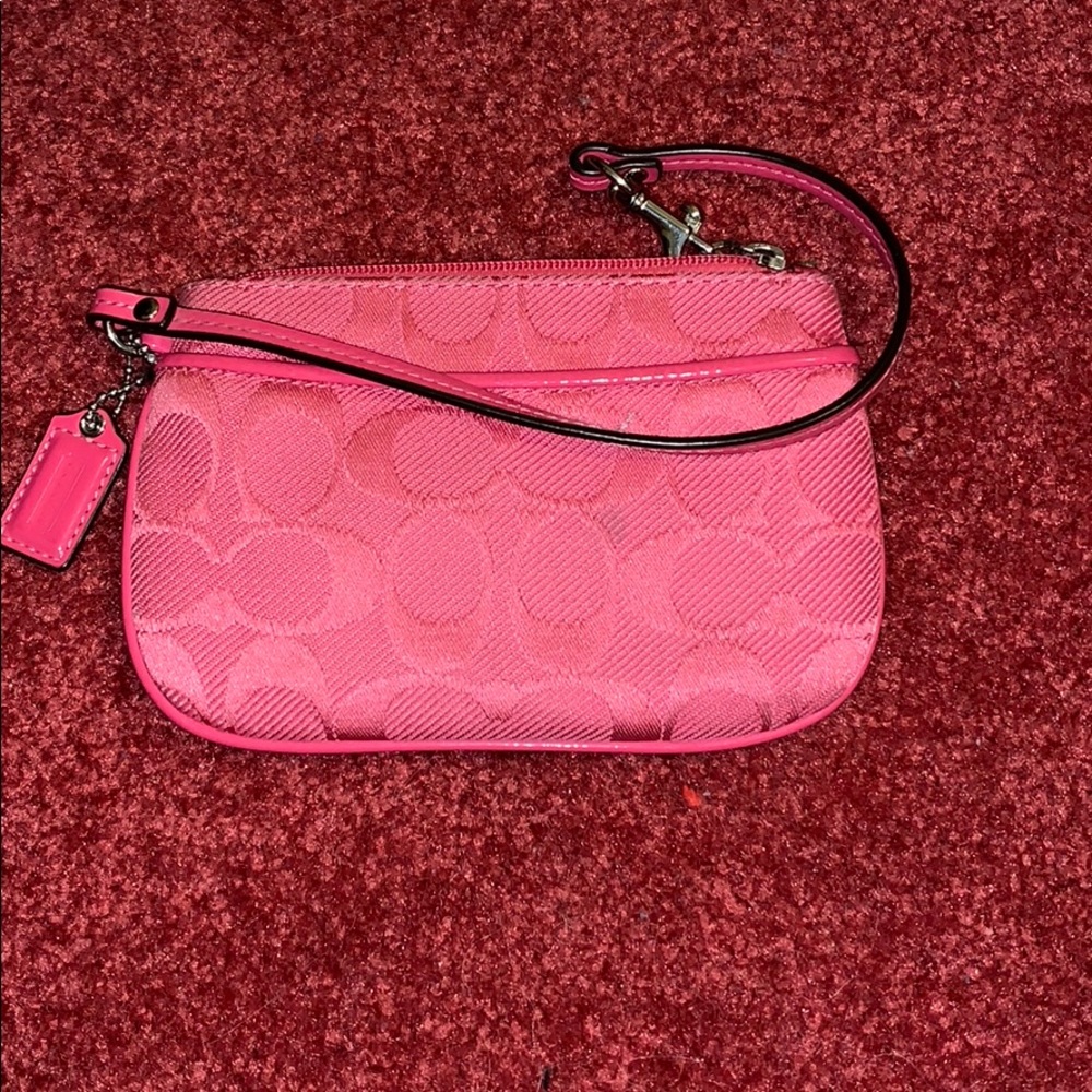 Coach wristlet